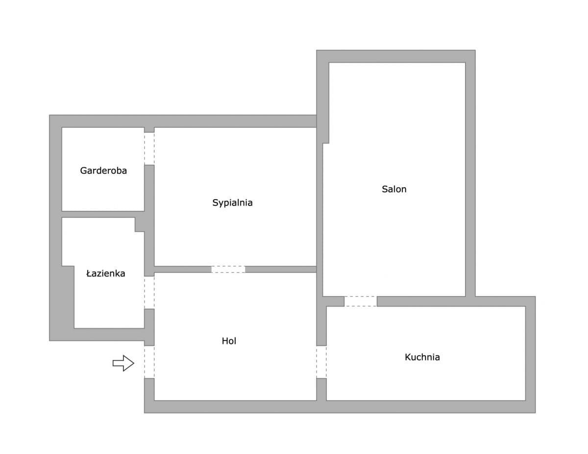 Mieszkanie 2 pokojowe na Wynajem