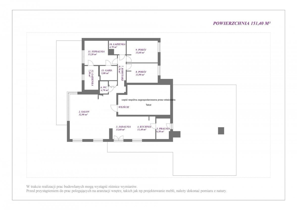 Mieszkanie 4 pokojowe na Sprzedaż