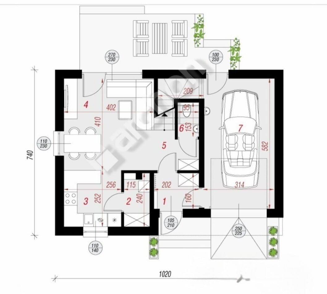 Dom 5 pokojowe na Sprzedaż