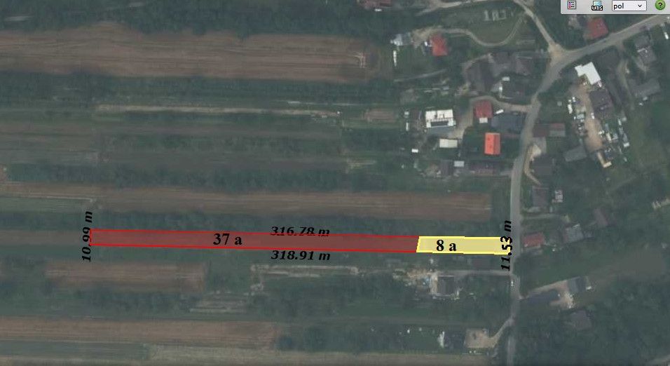 Działka  pokojowe na Sprzedaż