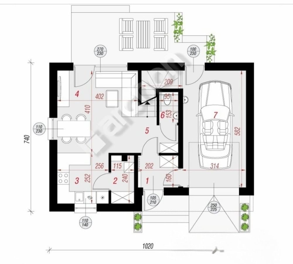 Dom 5 pokojowe na Sprzedaż
