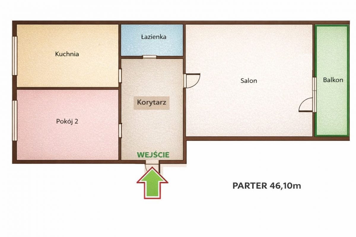 Mieszkanie 3 pokojowe na Sprzedaż