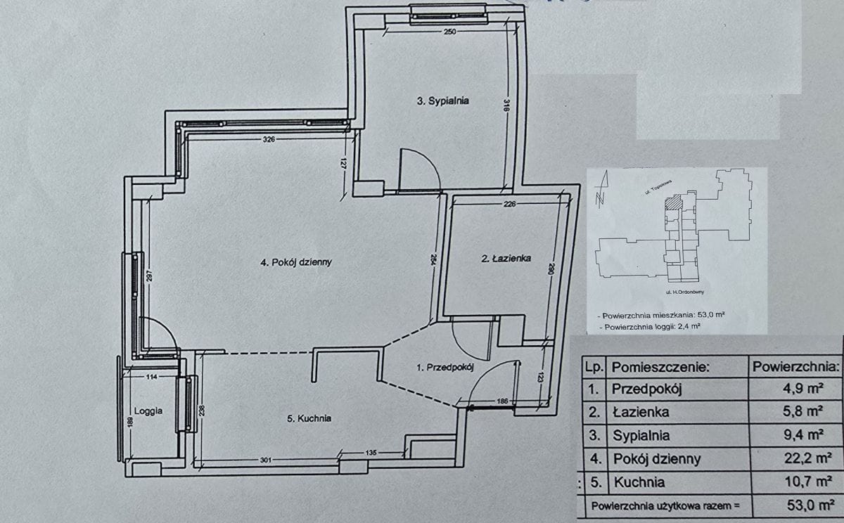 Mieszkanie 2 pokojowe na Sprzedaż