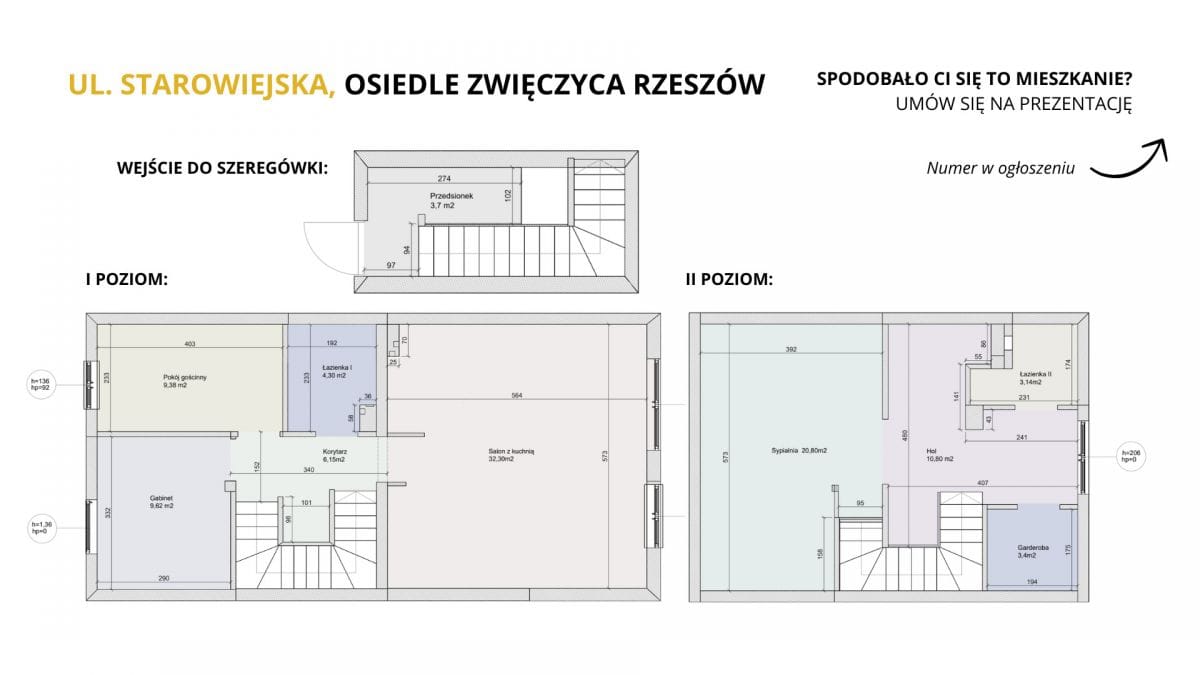 Mieszkanie 4 pokojowe na Sprzedaż