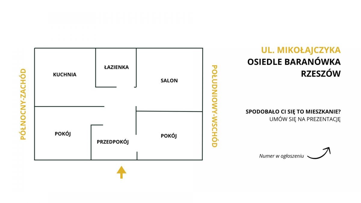 Mieszkanie 3 pokojowe na Sprzedaż