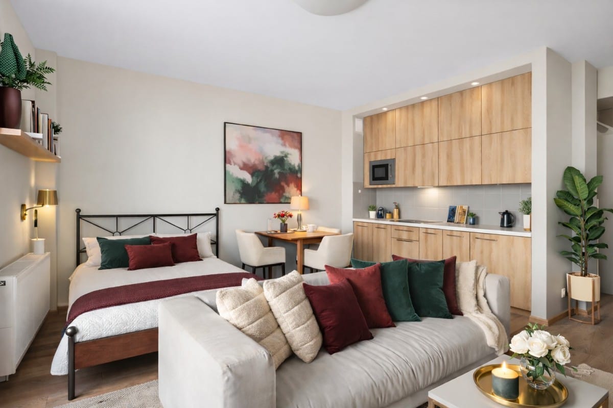 Mieszkanie 1 pokojowe na Sprzedaż