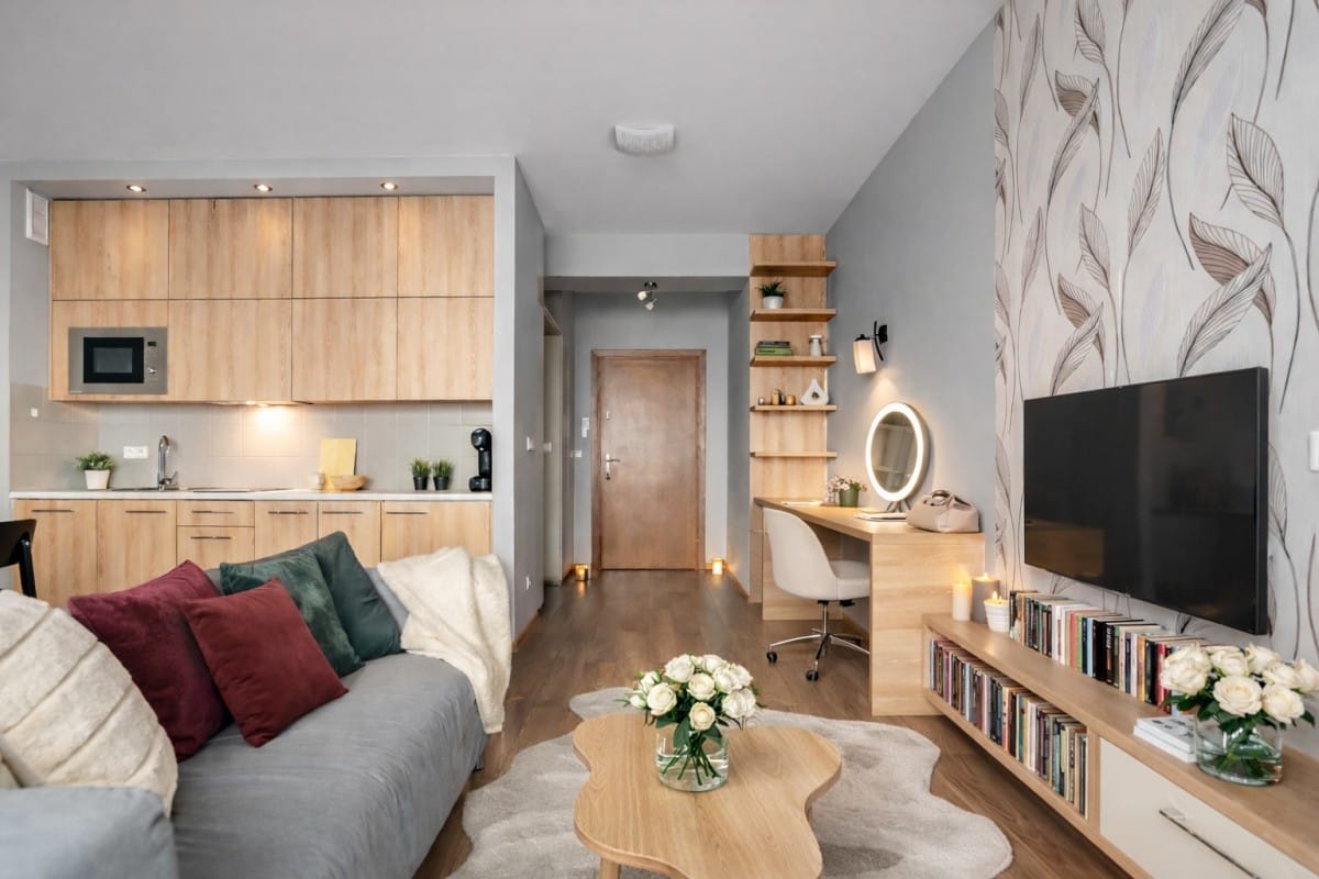 Mieszkanie 1 pokojowe na Sprzedaż