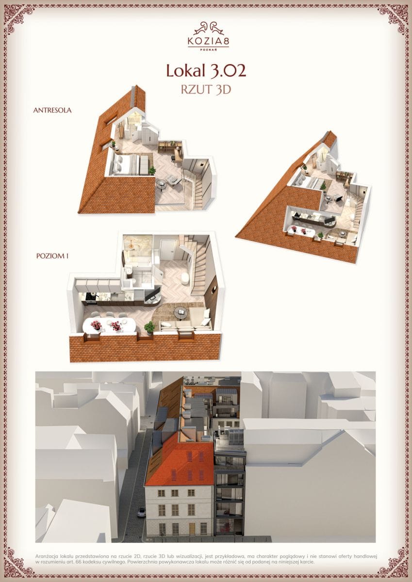 Mieszkanie 2 pokojowe na Sprzedaż