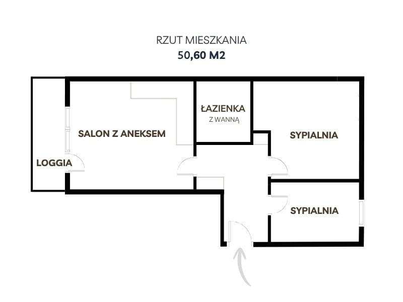 Mieszkanie 3 pokojowe na Sprzedaż
