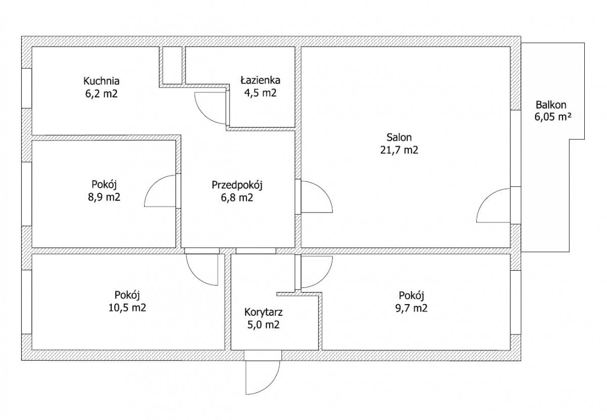 Mieszkanie 4 pokojowe na Sprzedaż