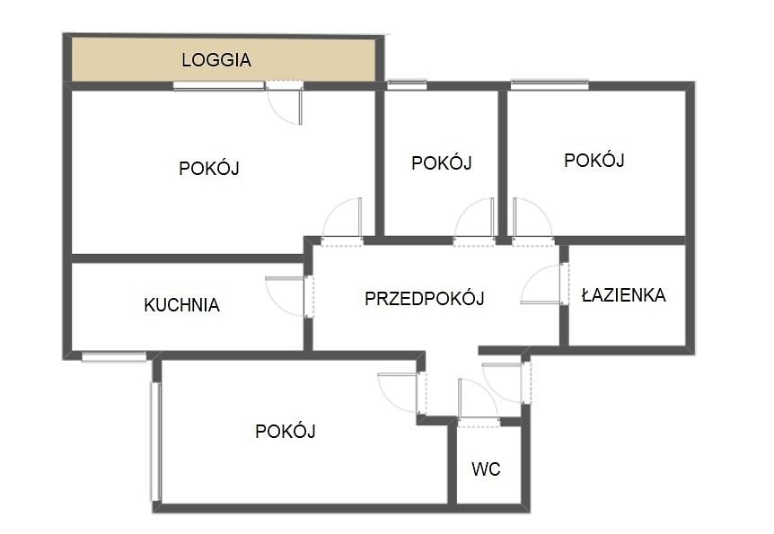 Mieszkanie 4 pokojowe na Sprzedaż