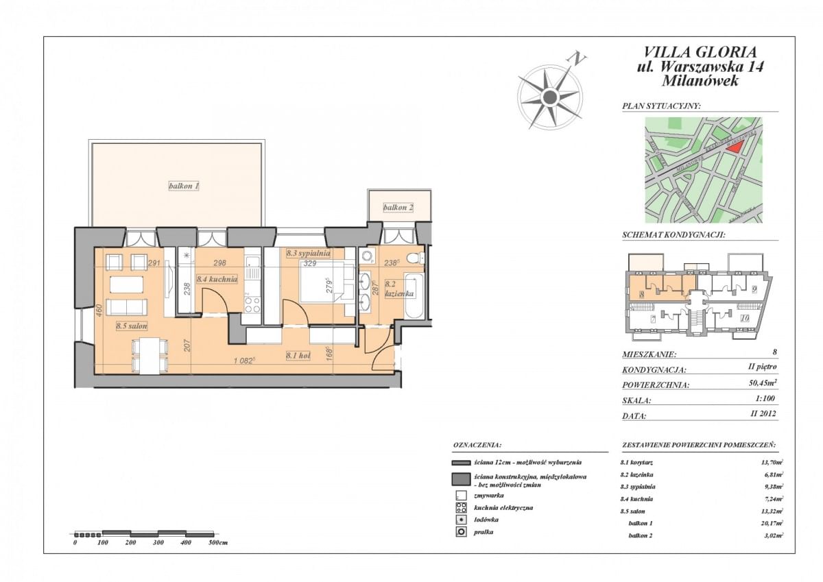 Mieszkanie 2 pokojowe na Sprzedaż