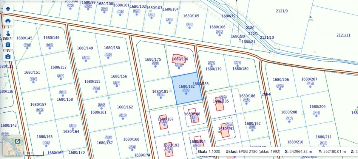 Działka  pokojowe na Sprzedaż