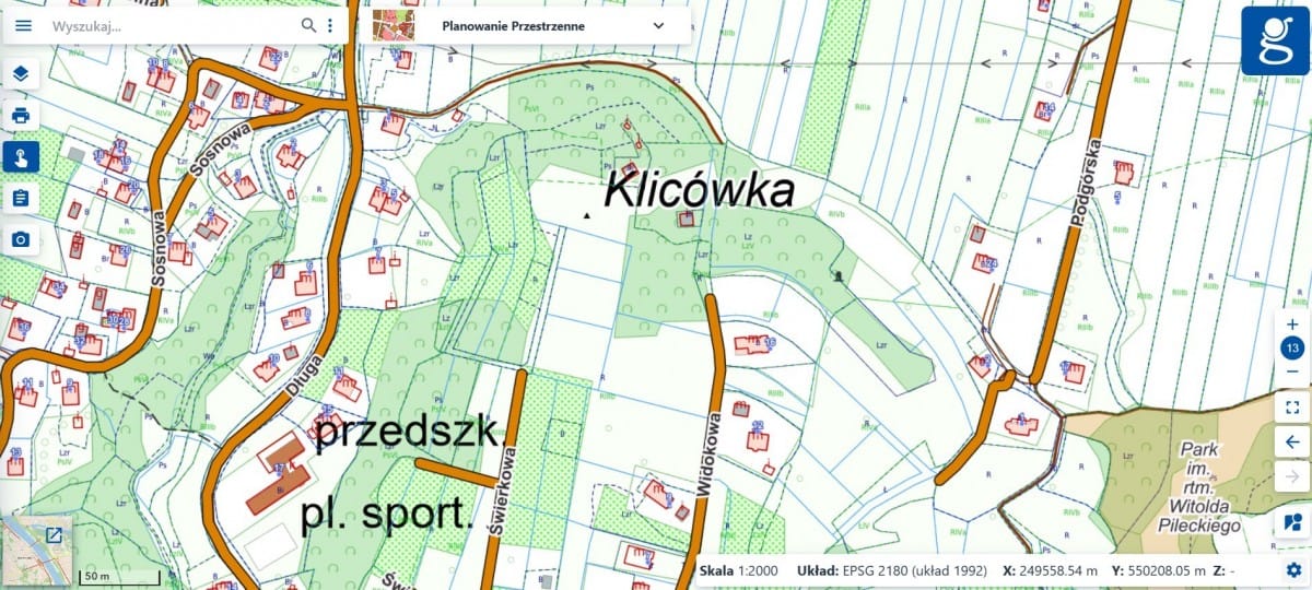 Działka  pokojowe na Sprzedaż