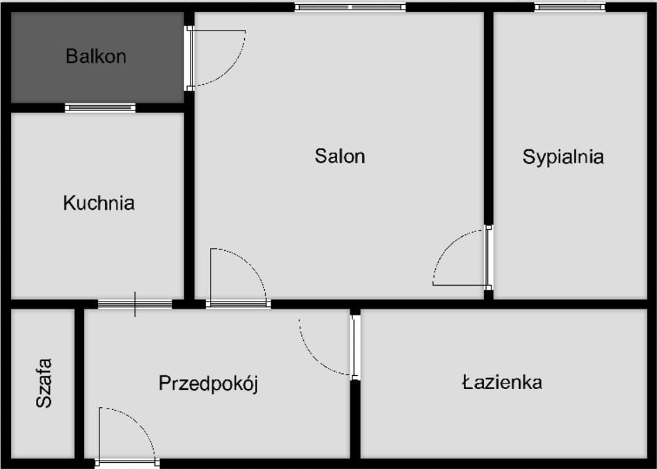 Mieszkanie 2 pokojowe na Sprzedaż