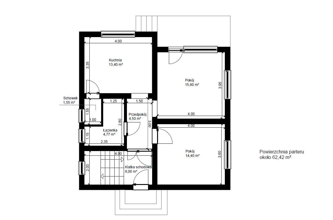 Dom 4 pokojowe na Sprzedaż