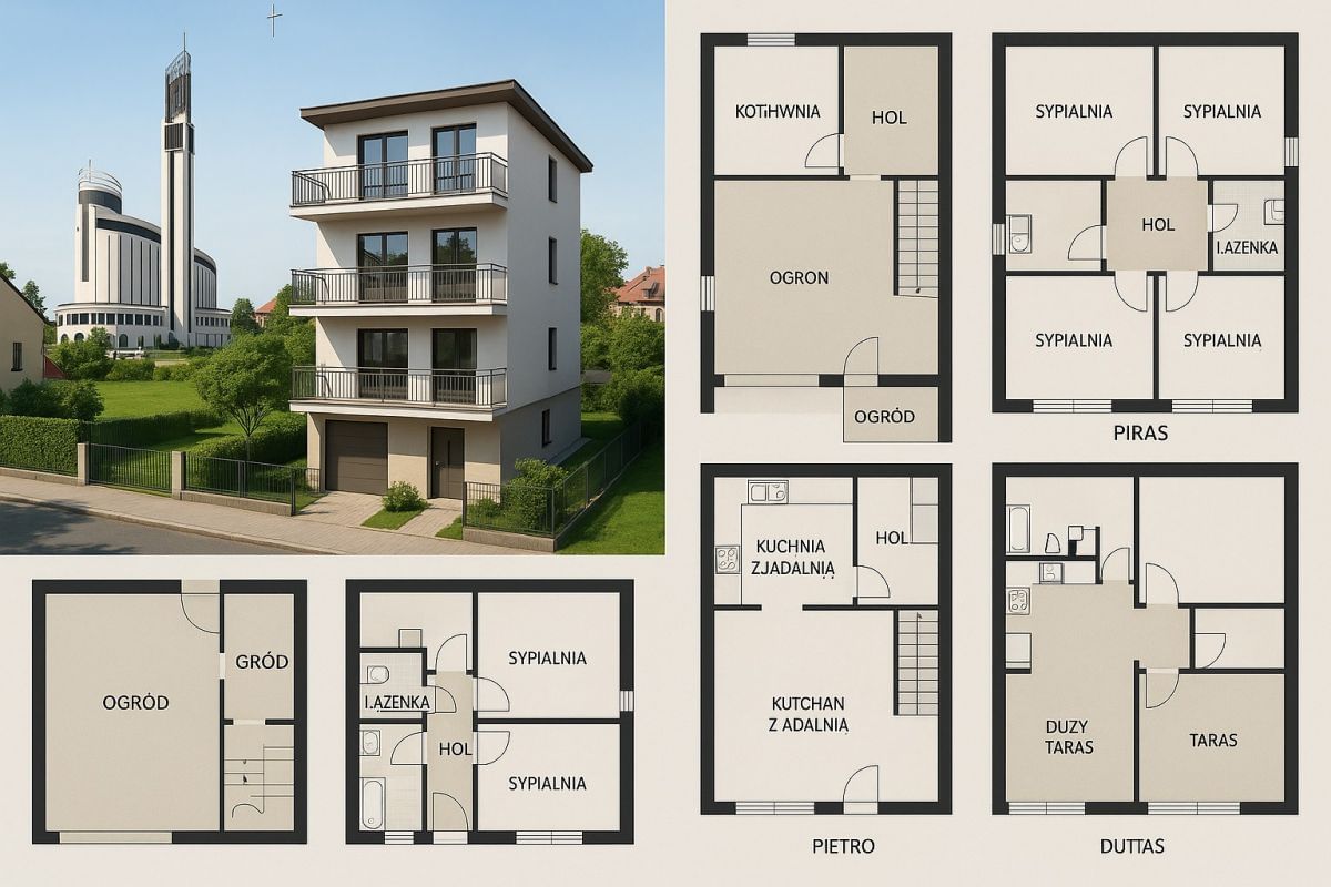 Dom 6 pokojowe na Sprzedaż