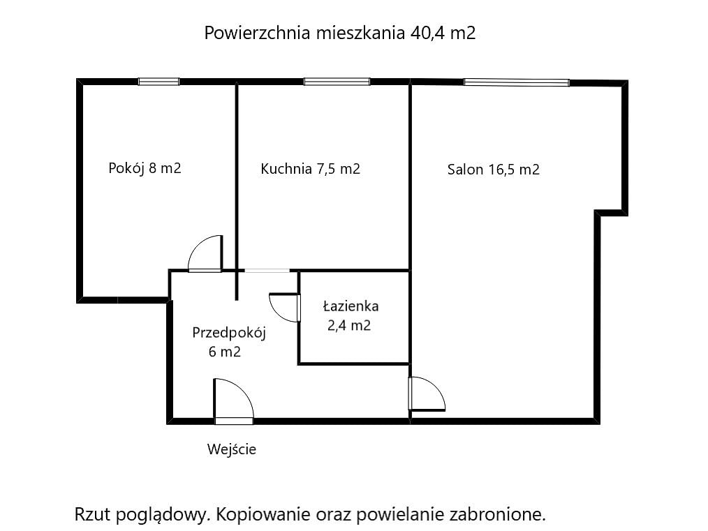 Mieszkanie 2 pokojowe na Sprzedaż