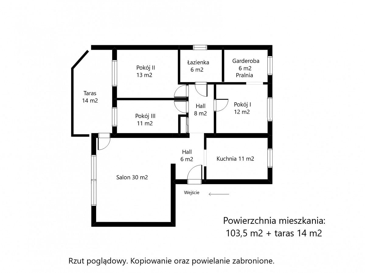 Mieszkanie 4 pokojowe na Sprzedaż