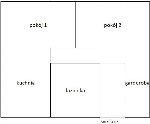 Mieszkanie 2 pokojowe na Sprzedaż
