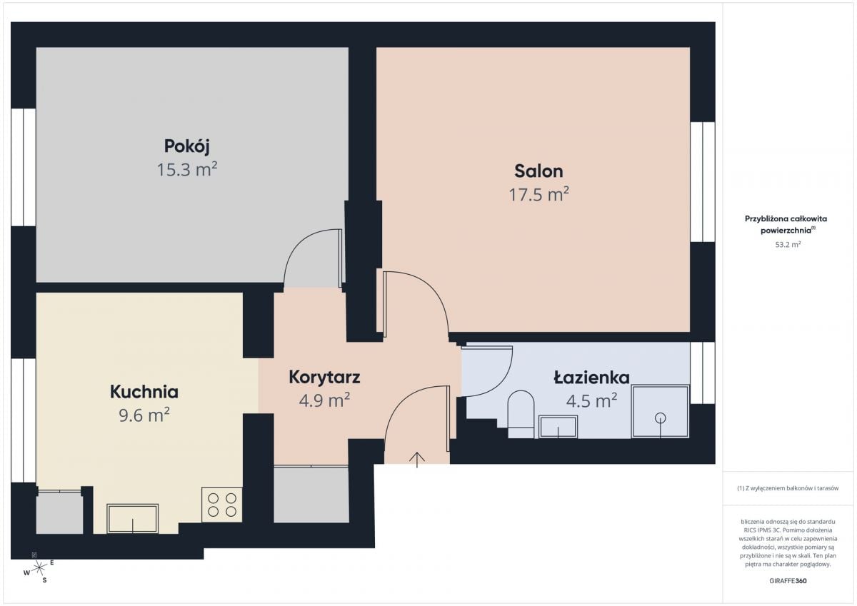 Mieszkanie 3 pokojowe na Sprzedaż