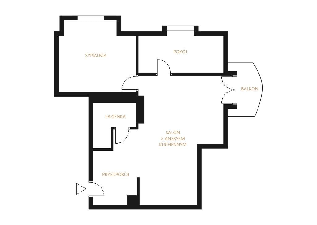 Mieszkanie 3 pokojowe na Sprzedaż
