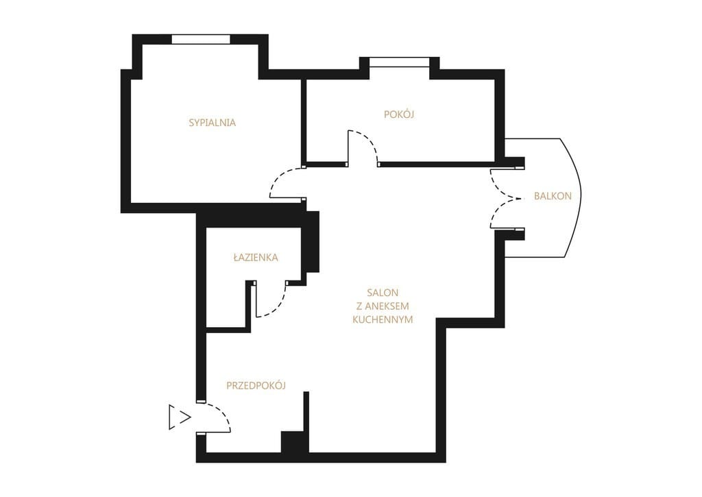 Mieszkanie 3 pokojowe na Sprzedaż