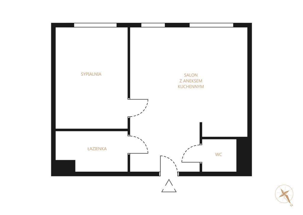 Mieszkanie 2 pokojowe na Sprzedaż