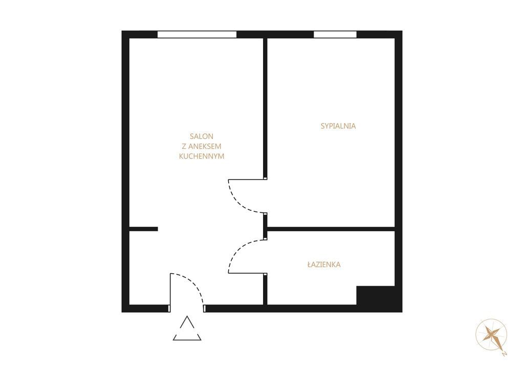 Mieszkanie 2 pokojowe na Sprzedaż
