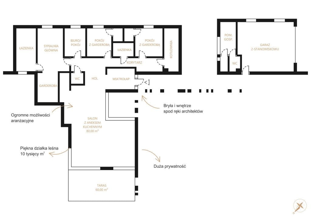 Dom 5 pokojowe na Sprzedaż
