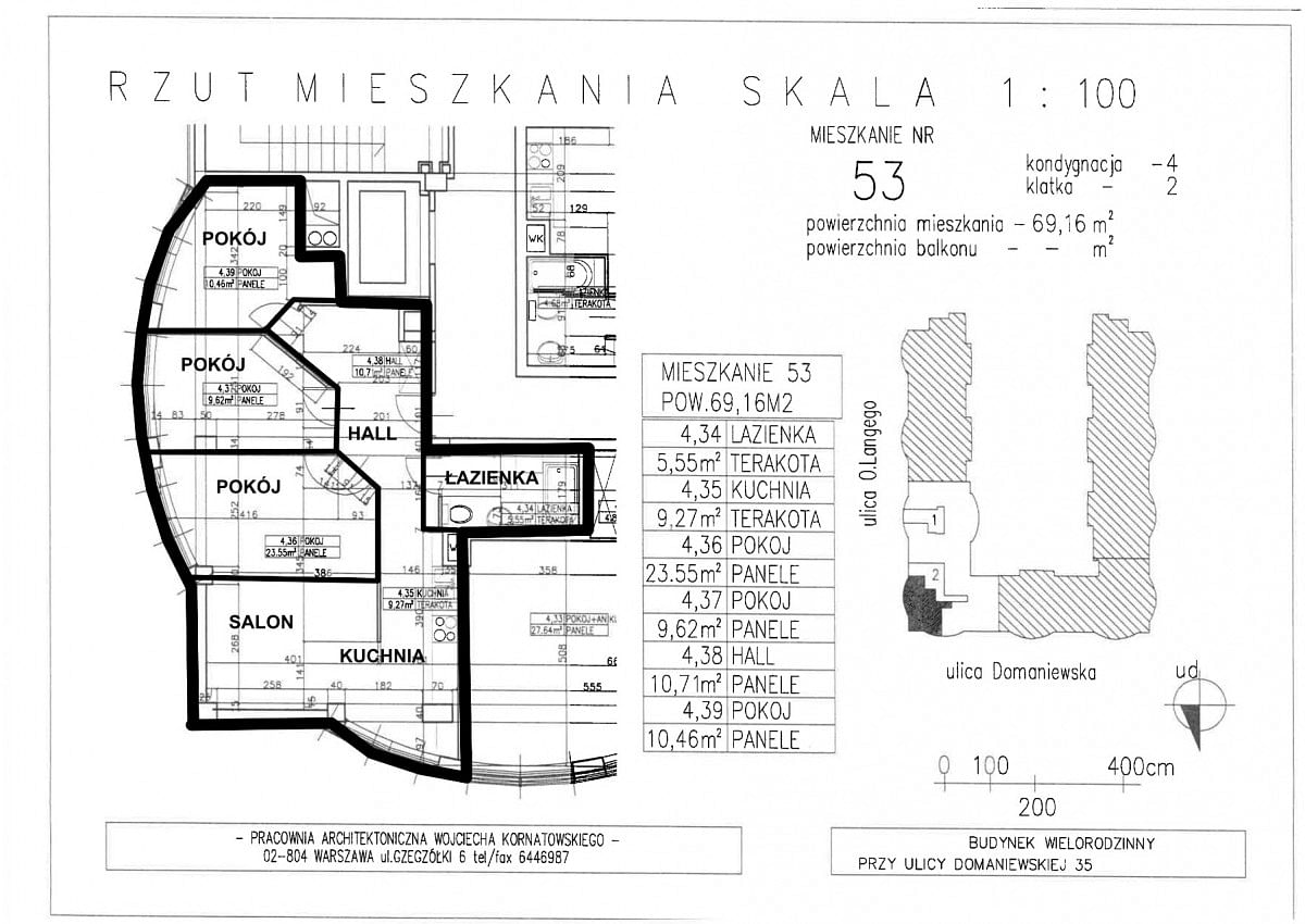 Mieszkanie 3 pokojowe na Sprzedaż