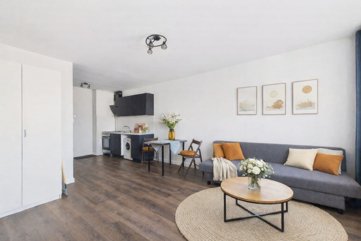 Mieszkanie 1 pokojowe na Sprzedaż