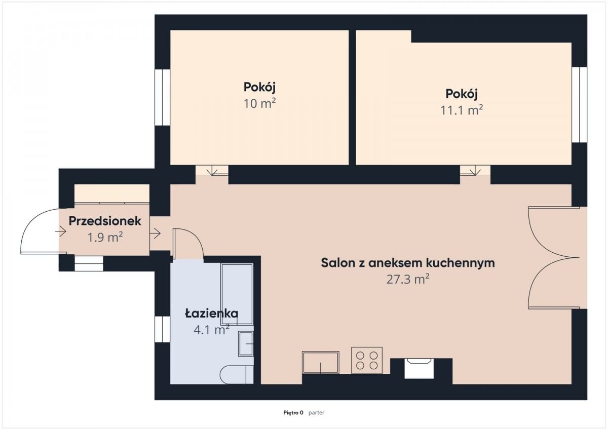 Dom 3 pokojowe na Sprzedaż