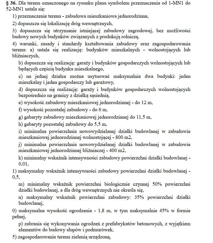 Działka  pokojowe na Sprzedaż