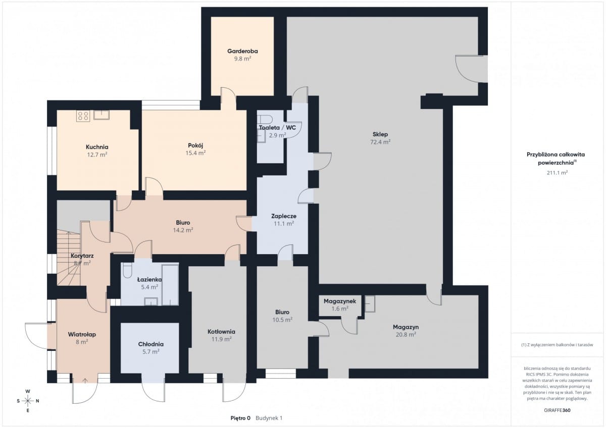 Lokal użytkowy  pokojowe na Sprzedaż