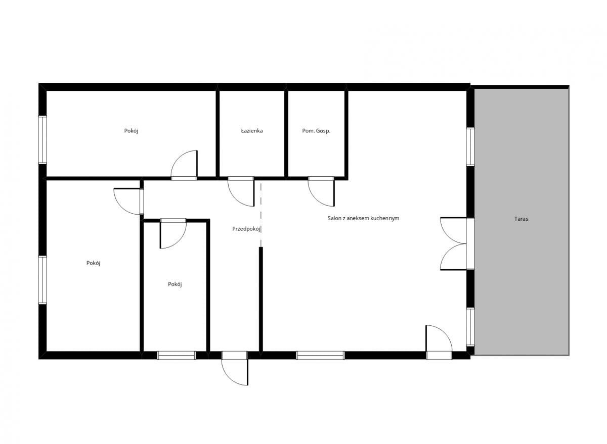 Dom 4 pokojowe na Sprzedaż