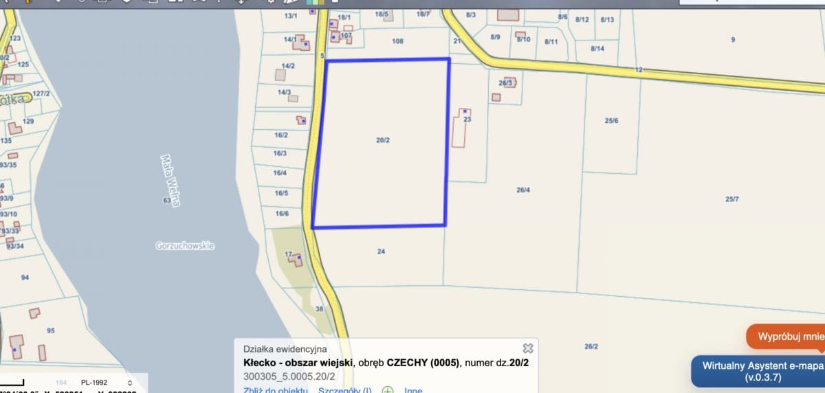 Działka  pokojowe na Sprzedaż