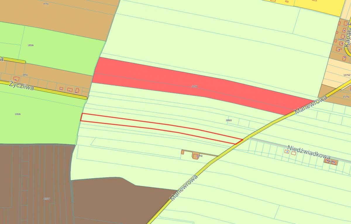 Działka  pokojowe na Sprzedaż