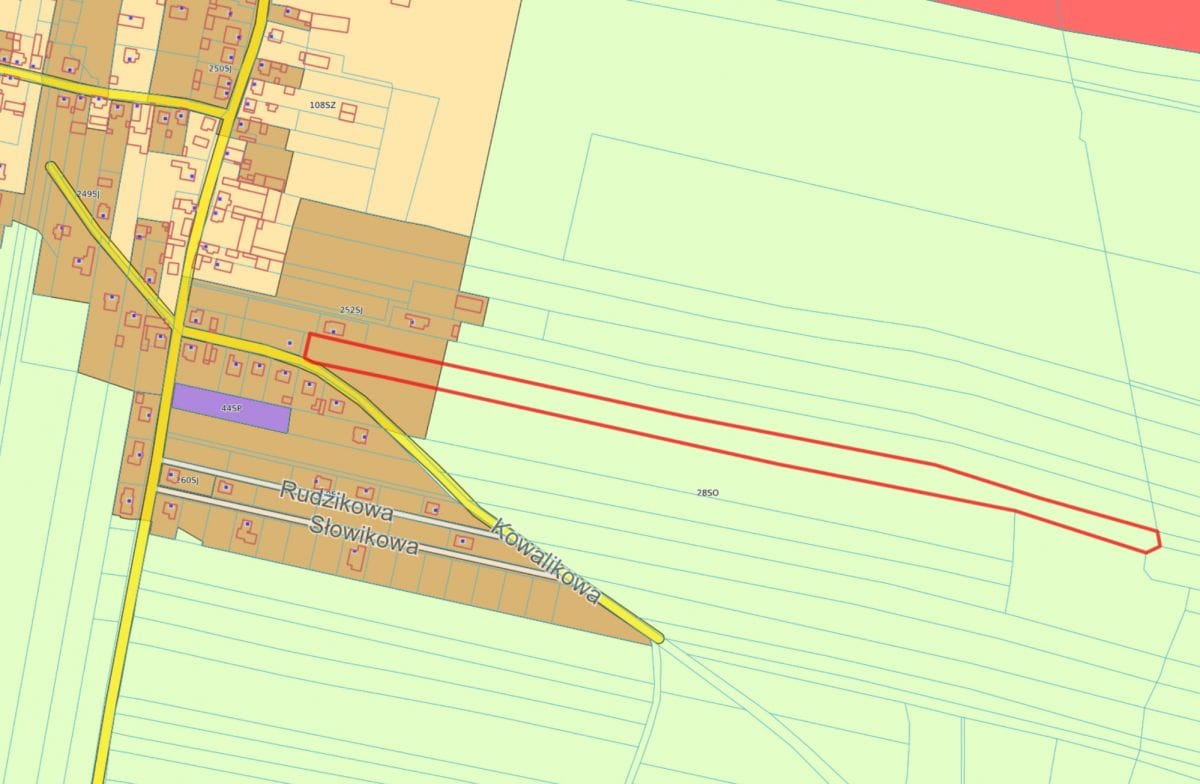Działka  pokojowe na Sprzedaż