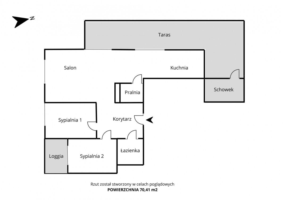 Mieszkanie 3 pokojowe na Sprzedaż