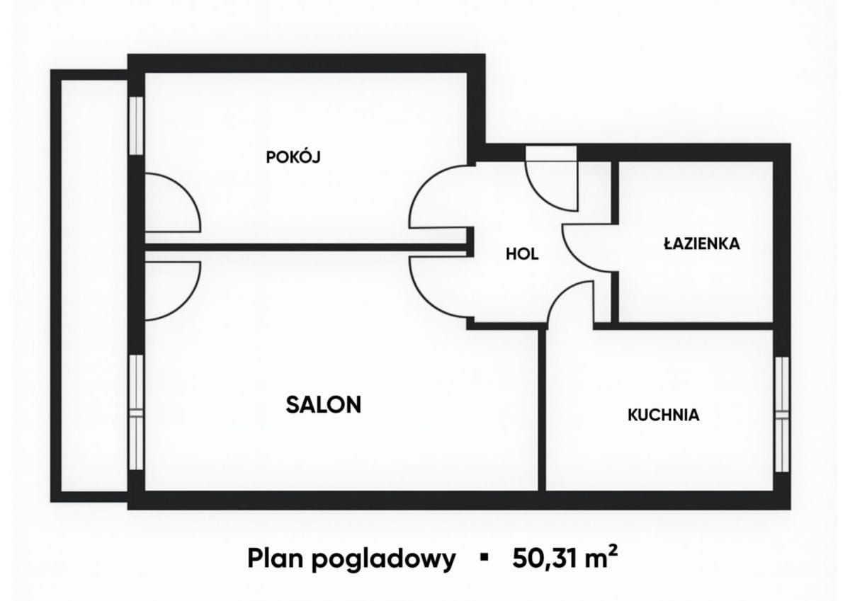 Mieszkanie 2 pokojowe na Sprzedaż