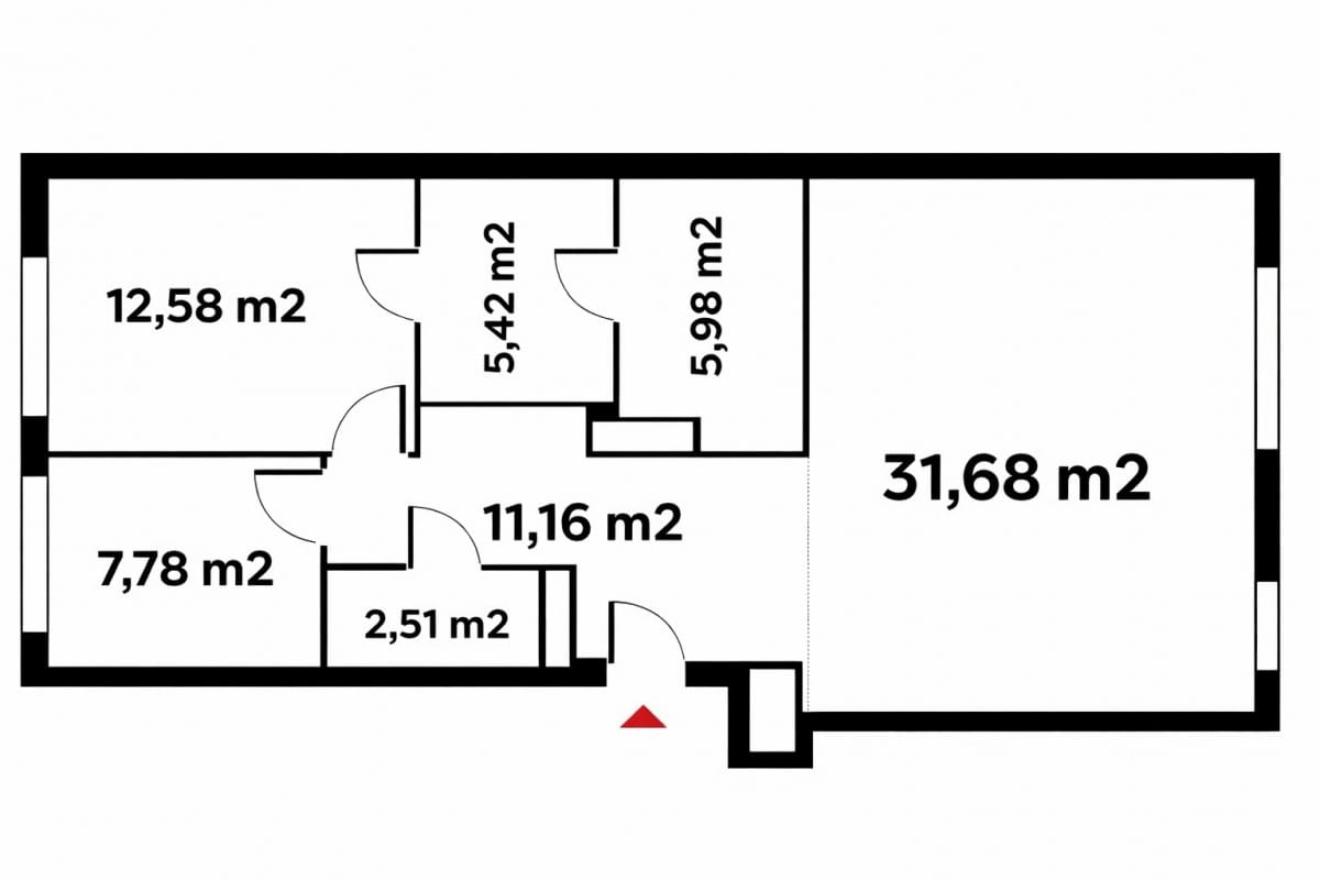 Mieszkanie 3 pokojowe na Wynajem