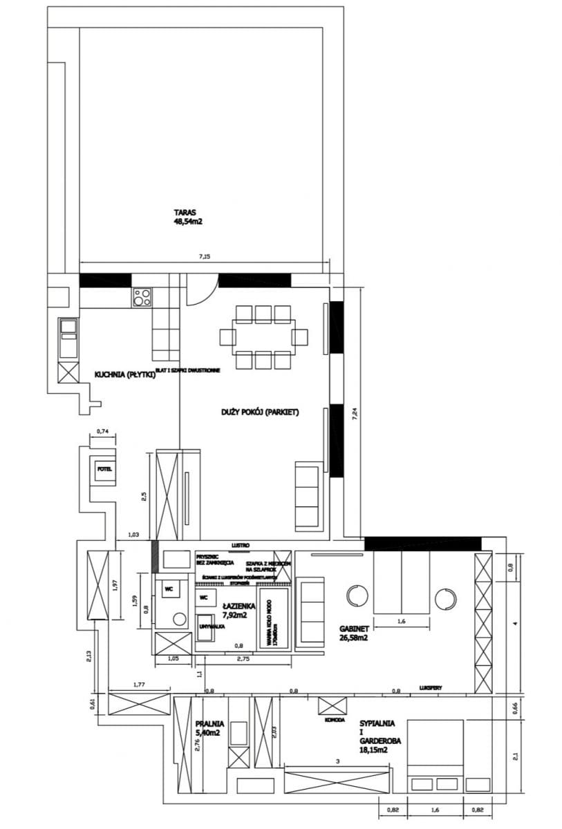 Mieszkanie 3 pokojowe na Sprzedaż