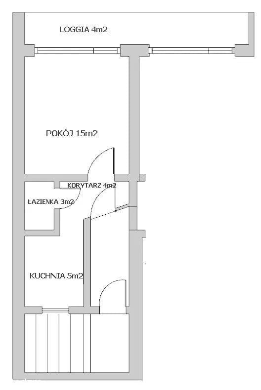 Mieszkanie 1 pokojowe na Wynajem