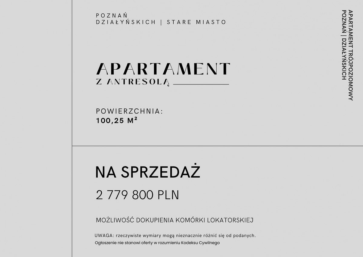 Mieszkanie 4 pokojowe na Sprzedaż