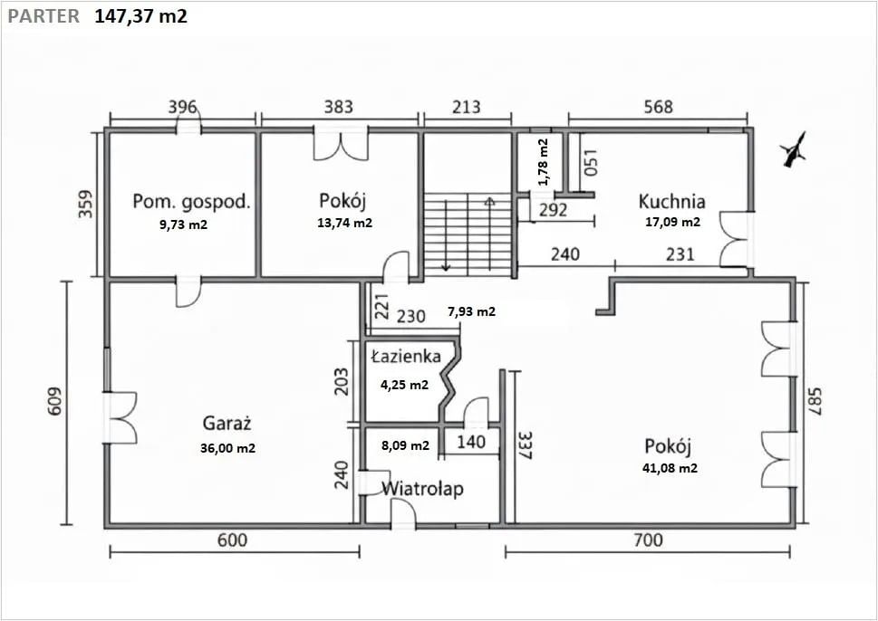 Dom 5 pokojowe na Sprzedaż