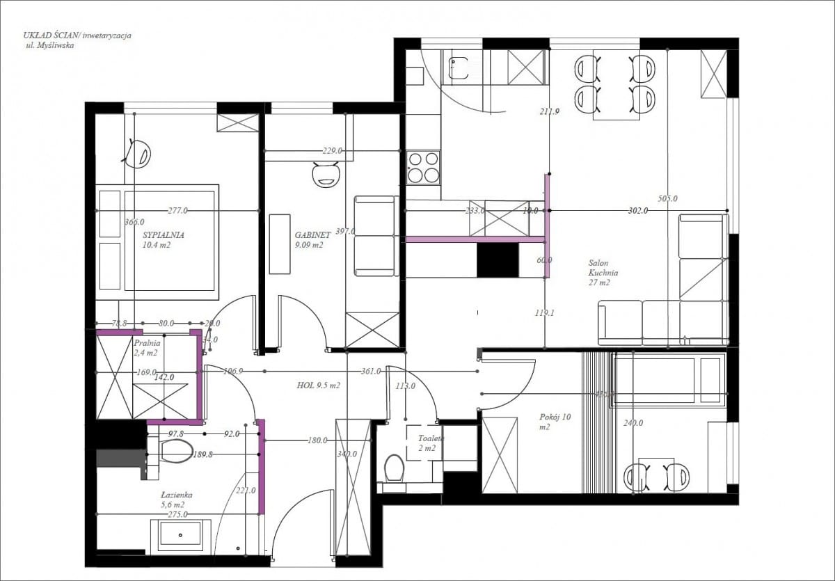 Mieszkanie 4 pokojowe na Sprzedaż
