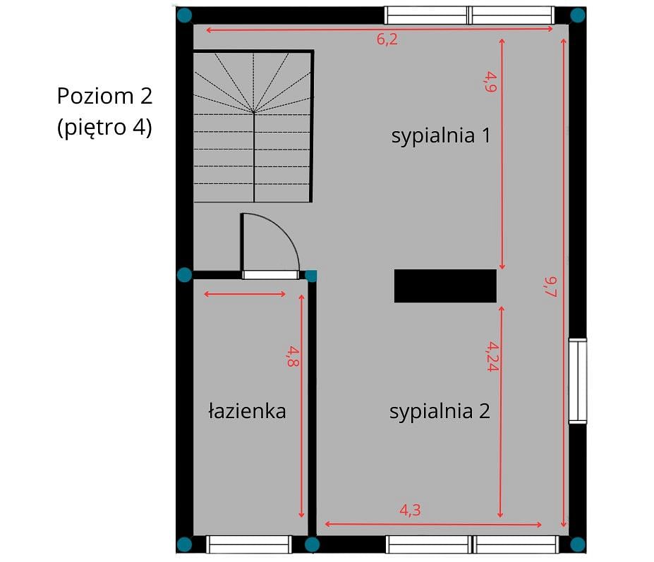 Mieszkanie 3 pokojowe na Sprzedaż