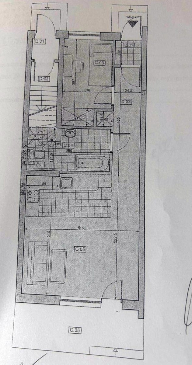Mieszkanie 2 pokojowe na Sprzedaż