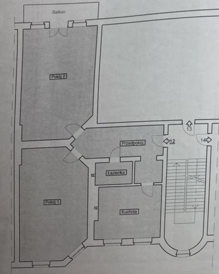 Mieszkanie 2 pokojowe na Sprzedaż